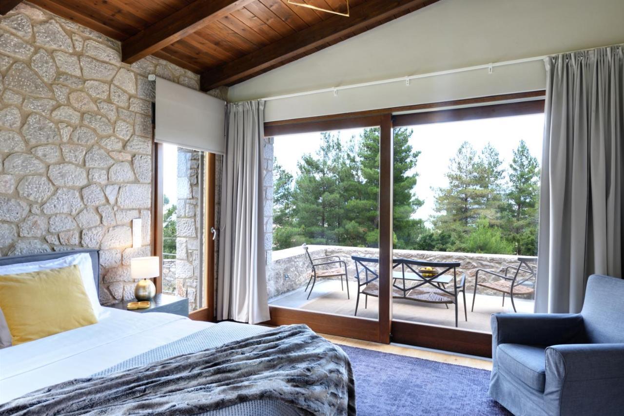 Amfikleia Chalet By Relax In Greece Exteriör bild